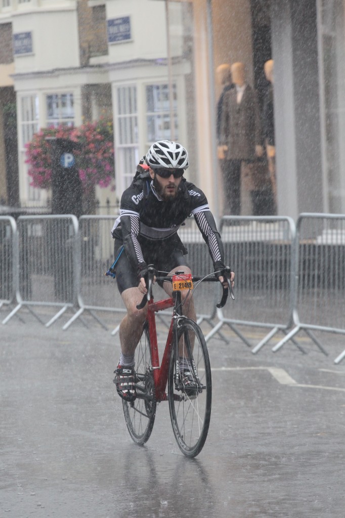 "The rain was relentless, and at times the ride felt like a solo slog"